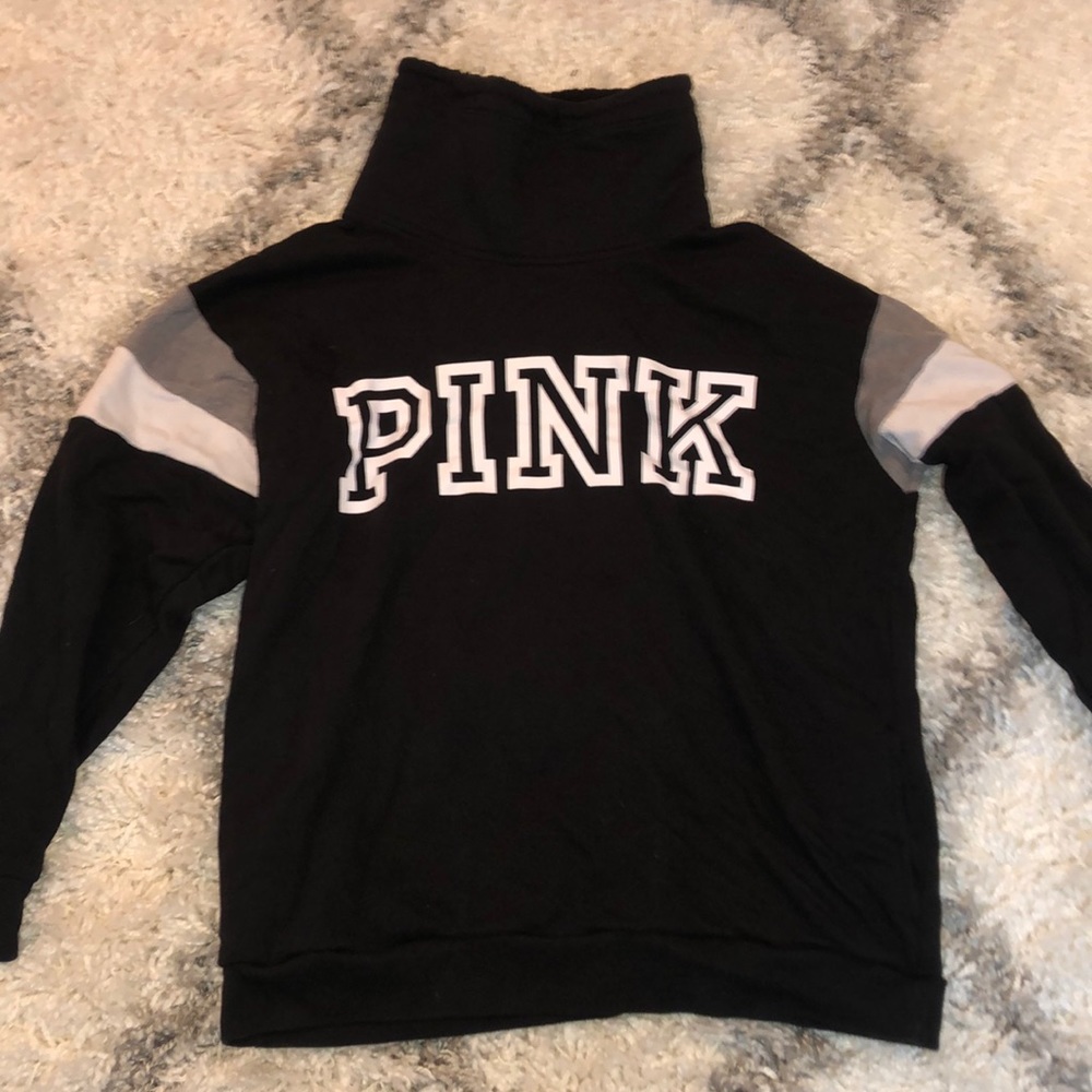 PINK Turtleneck Sweatshirt